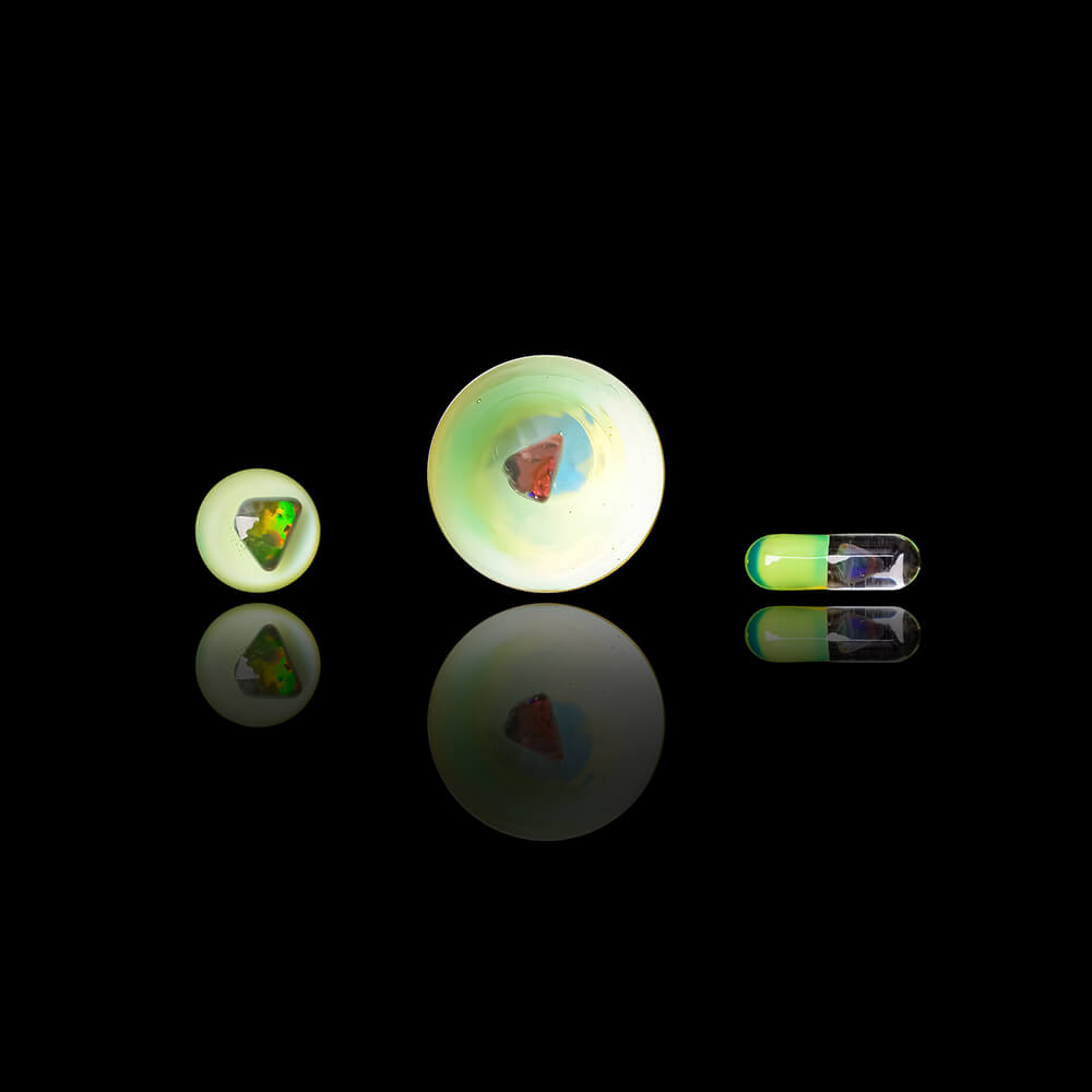 OPAL ENCASED SLURPER MARBLES SET