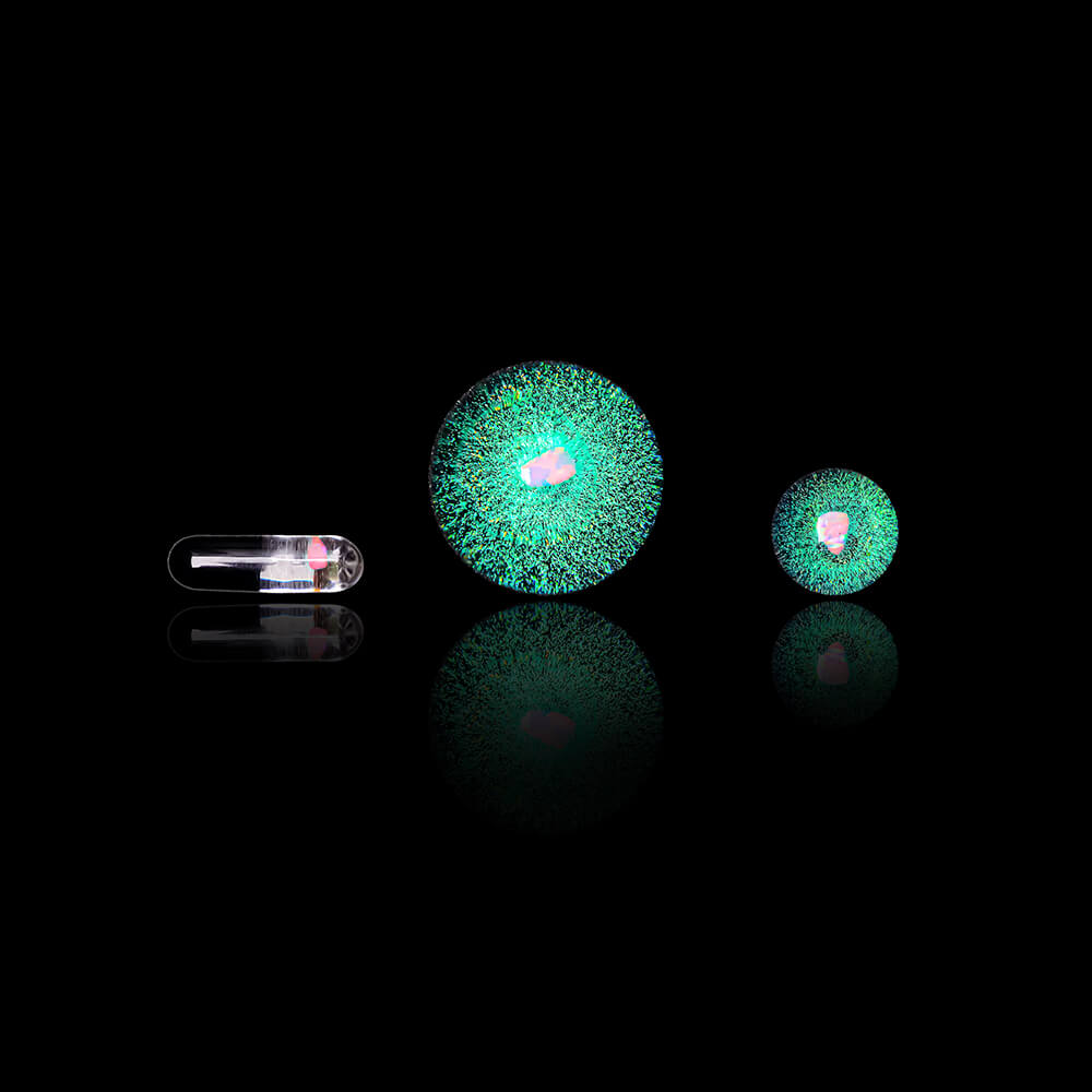 OPAL ENCASED SLURPER MARBLES SET