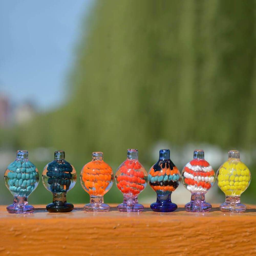 HONEYCOMB BUBBLE CAP | DANK BANGER DANK BANGER Carb Cap