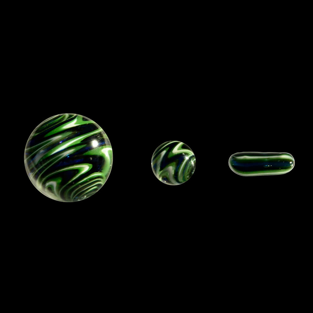 PREMIUM FULL WELDING TERP SLURPER V2 + MARBLES COMBO SET