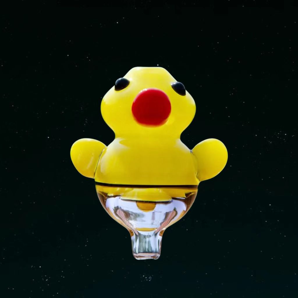 YELLOW DUCK CARB CAP | DANK BANGER