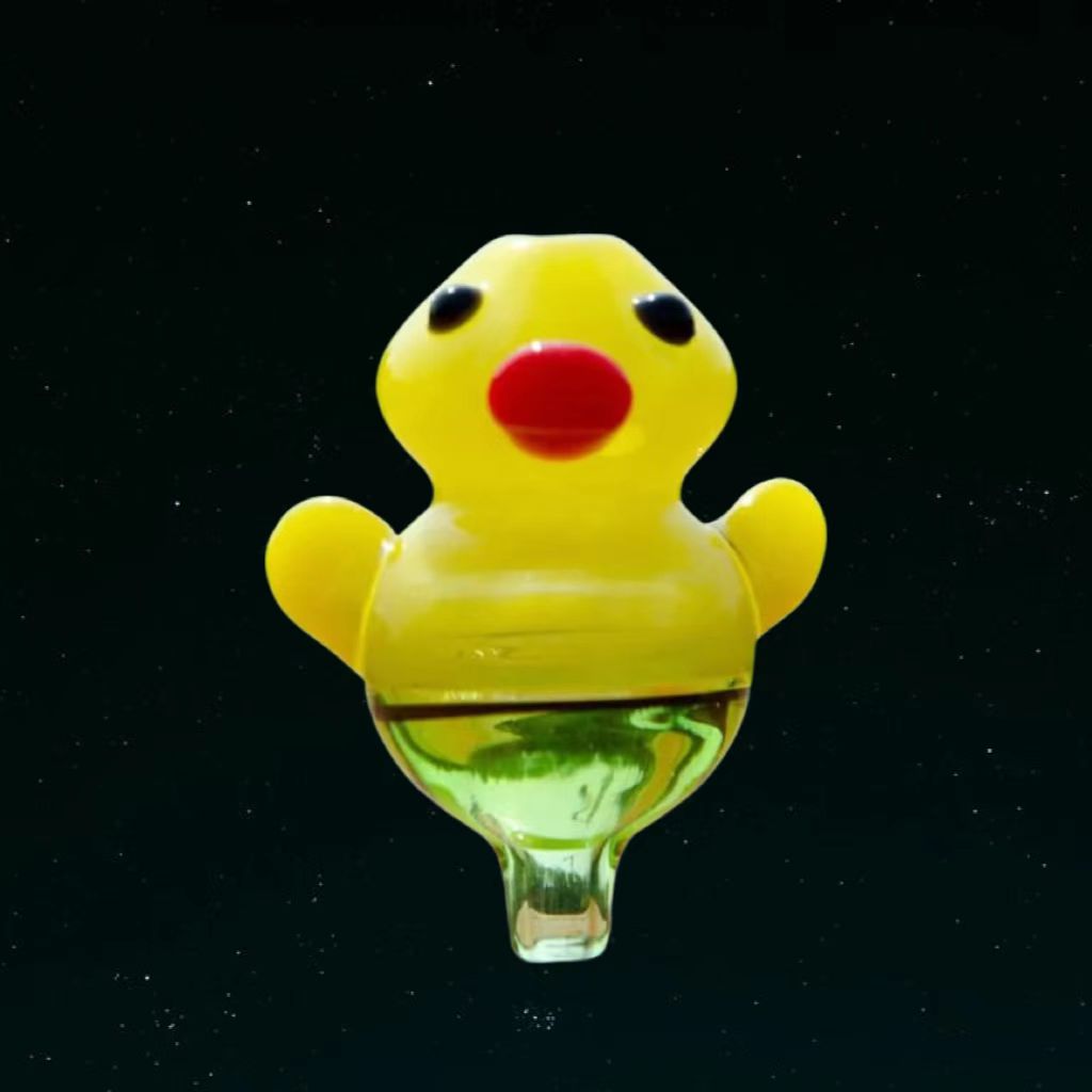 YELLOW DUCK CARB CAP | DANK BANGER