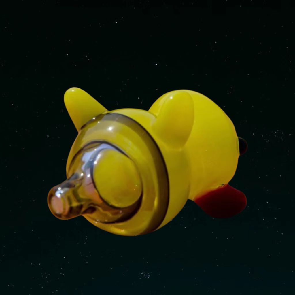 YELLOW DUCK CARB CAP | DANK BANGER