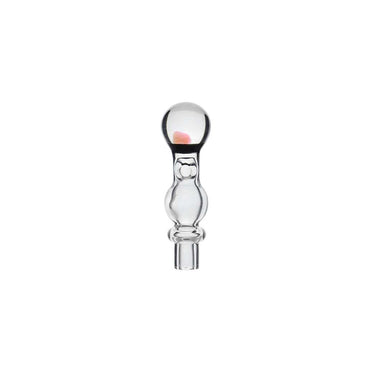 JOYSTICK CAP ENCASED W/ OPAL FOR DR.DABBER SWITCH 2-- Premium borosilicate glass smoking accessories from Dank Banger Glass. Ideal for dabbing, providing smooth hits and durability. Shop high-quality dab rigs, water pipes, bongs, erig glasses and glass smoki