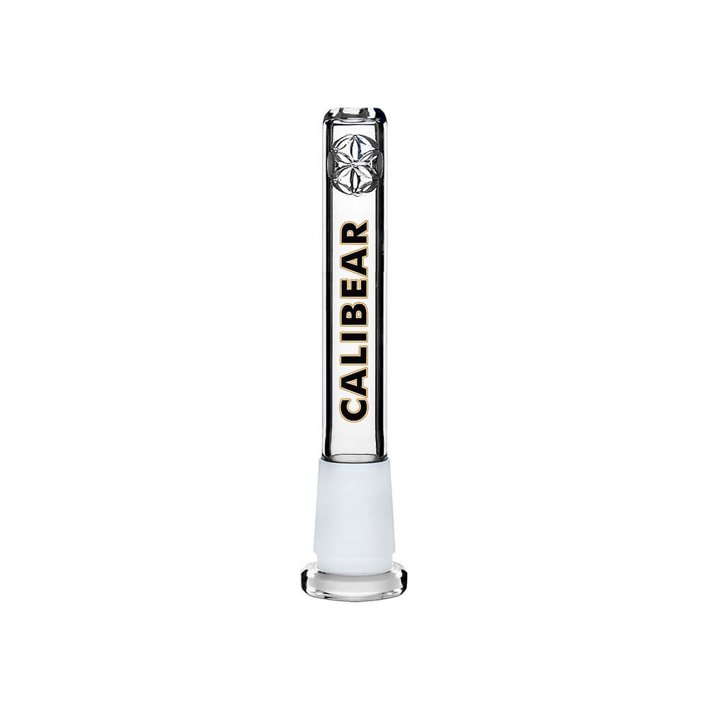 Calibear Premium Seed of Life Perc Glass Downstem high-grade borosilicate glass downstem for water pipes
