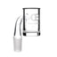 CYLINDER QUARTZ BANGER GLASS ATTACHMENT