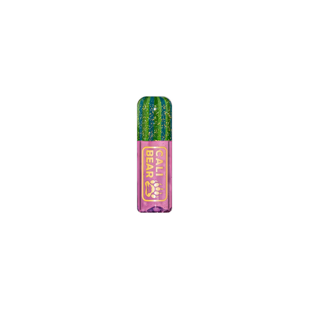 Three Dank Banger premium reusable glass filter tips shown side-by-side with gold logos, featuring a pink base with a green dichro top, a lime green base with a rainbow wigwag top, and a red base with a dark shimmering dichro top.