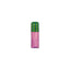 Three Dank Banger premium reusable glass filter tips shown side-by-side with gold logos, featuring a pink base with a green dichro top, a lime green base with a rainbow wigwag top, and a red base with a dark shimmering dichro top.
