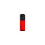 Three Dank Banger premium reusable glass filter tips shown side-by-side with gold logos, featuring a pink base with a green dichro top, a lime green base with a rainbow wigwag top, and a red base with a dark shimmering dichro top.
