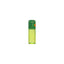 Three Dank Banger premium reusable glass filter tips shown side-by-side with gold logos, featuring a pink base with a green dichro top, a lime green base with a rainbow wigwag top, and a red base with a dark shimmering dichro top.