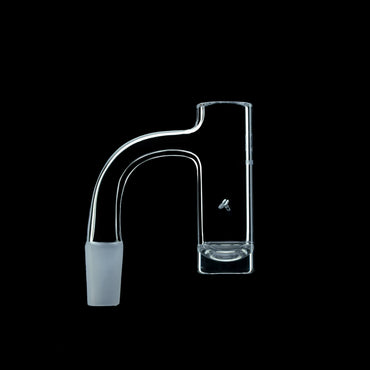 Dank Banger high-quality seamless quartz hybrid banger featuring a deep bucket and built-in spinner airflow for maximum concentrate agitation.
