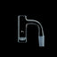 Dank Banger high-quality seamless quartz hybrid banger featuring a deep bucket and built-in spinner airflow for maximum concentrate agitation.