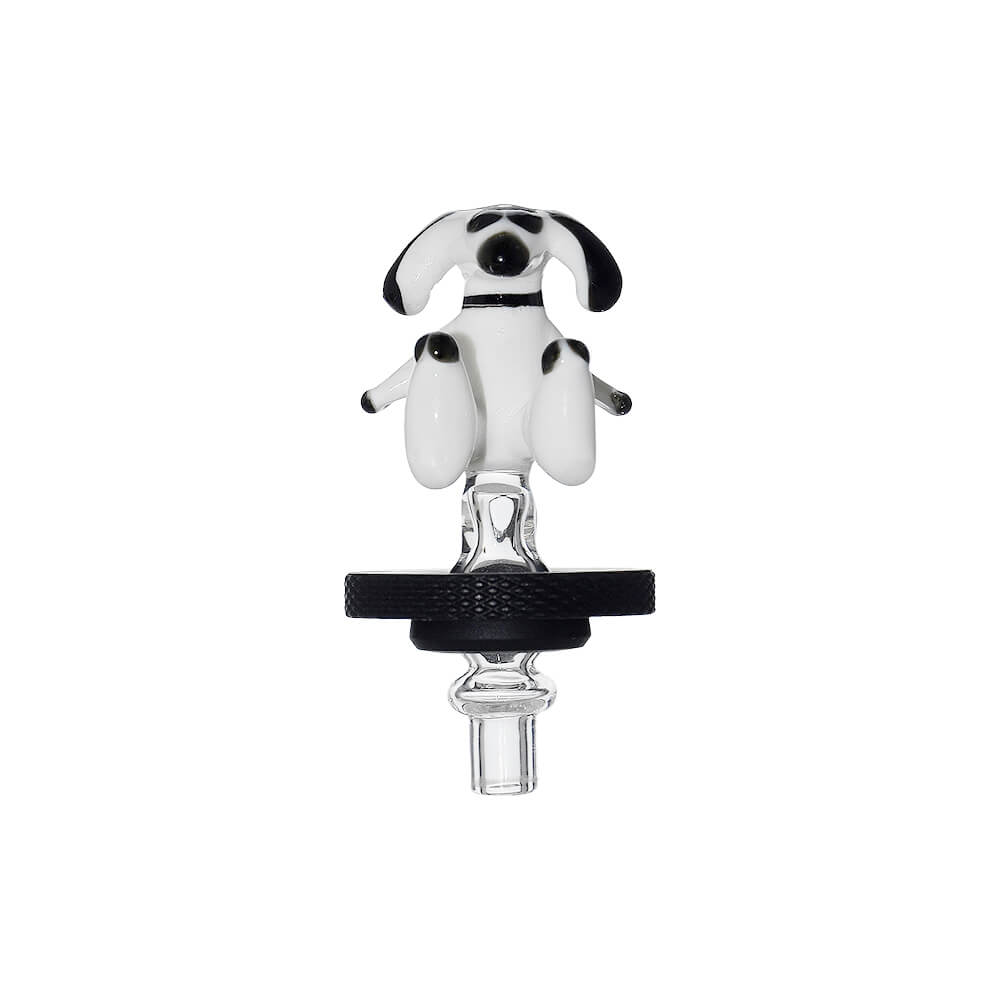 HANDMADE DOG GLASS CARB CAP FOR DR.DABBER SWITCH 2