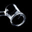 Dank Banger premium seamless quartz banger with a unique hourglass belly shape and flat top for massive concentrate capacity and heat retention.
