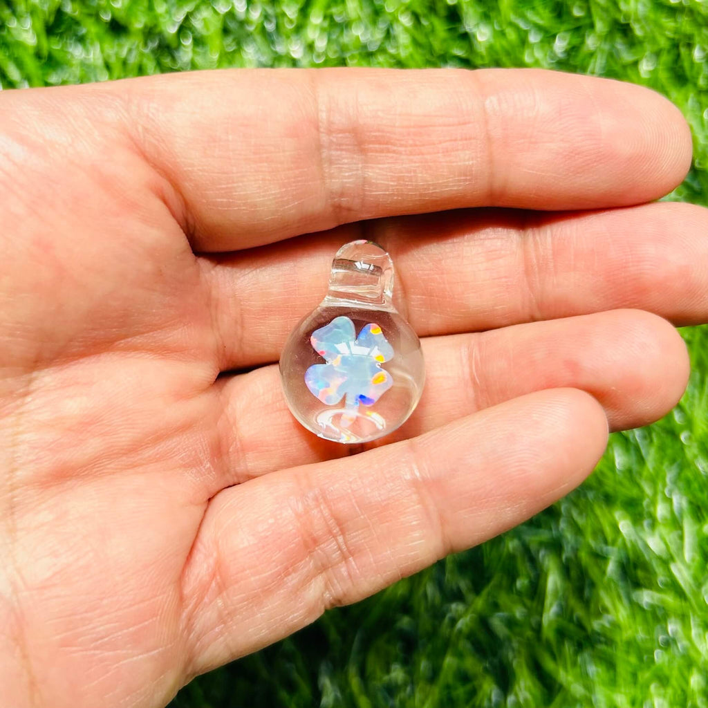 SPIRITUAL SYMBOLS GLASS PENDANT COLLECTION