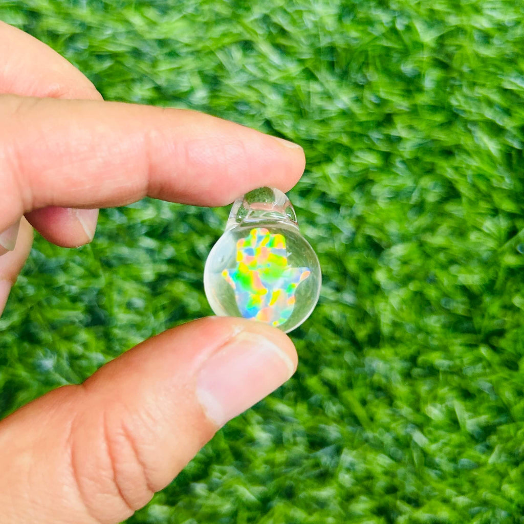 SPIRITUAL SYMBOLS GLASS PENDANT COLLECTION