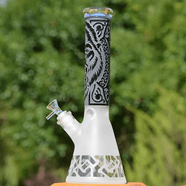 Great Ape Etched Water Pipe