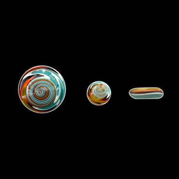 PREMIUM FULL WELDING TERP SLURPER V2 + MARBLES COMBO SET